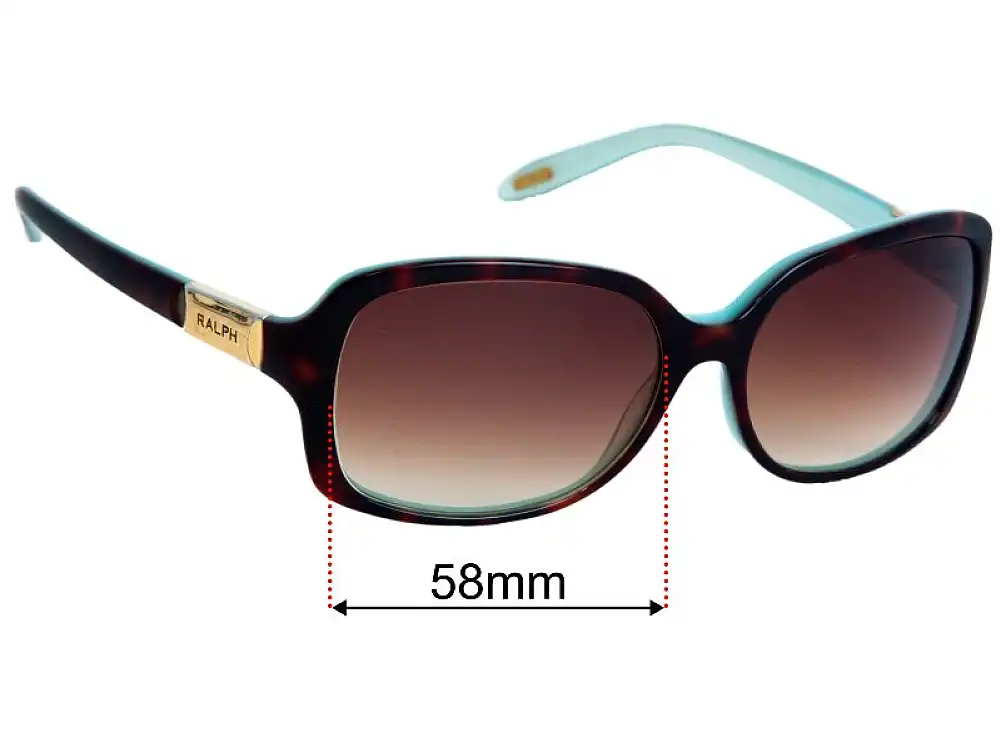 Ralph Lauren RA 5130 58mm Replacement Lenses by Sunglass Fix™